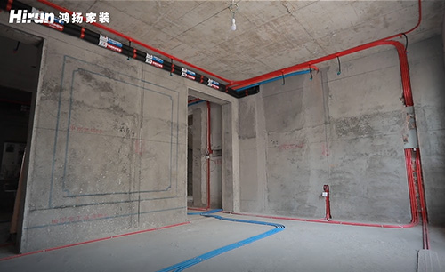 “越专业、越细节、越完美”工地直播-水电隐蔽工程